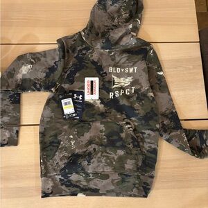 Under Armour Green Camo Hoodie
